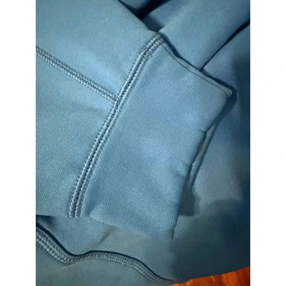 Nike Therma Fit Hoodie Pullover Blue‎ Men's XL Athletic Workout Sweatshirt